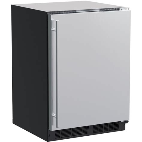 Marvel 24-Inch Compact Refrigerator / Ice Maker - Stainless Steel - MLRI224SS01A : BBQGuys