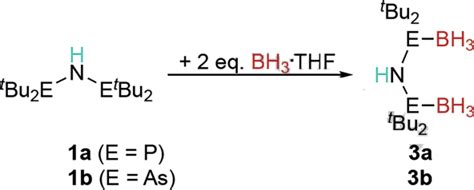 Scheme 2. Reaction of 1 with two equivalents of BH 3 ·THF. | Download Scientific Diagram