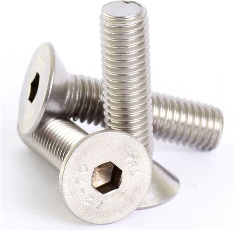 Eisenwaren 6mm A2 STAINLESS STEEL COUNTERSUNK CSK SOCKET CAP ALLEN BOLT ...