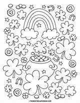 Shamrock Coloring Pages Free Printables  The Best Ideas For Kids sketch template
