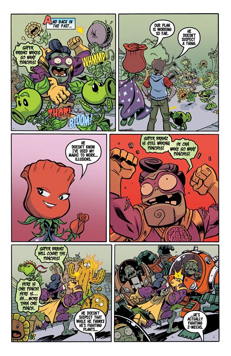 Plants vs. Zombies - Read free Comics online!: Plants vs. Zombies: Garden Warfare Issue #3