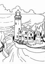 Lighthouse Coloring Pages At GetColoringscom  Free Printable sketch template