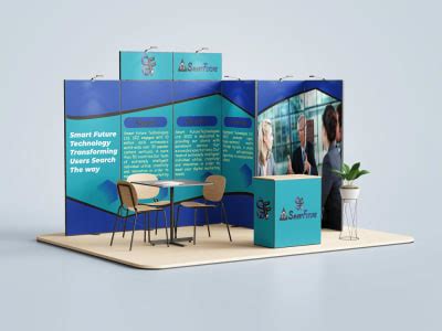 A awesome design trade show booth, backdrop, and Rollup Banner | Upwork