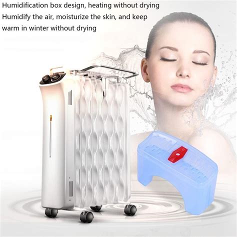 Yacanna Oil Filled Radiator Heater, Portable Space Heater with Adjustable Thermostat, Overheat ...