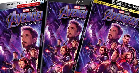 Avengers: Endgame 4K Ultra HD, Blu-ray, DVD Massive Extras Revealed