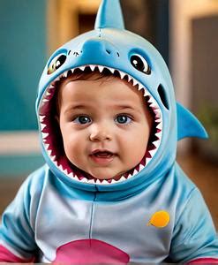 Infant Shark Costume Free Face Swap ID:1481527