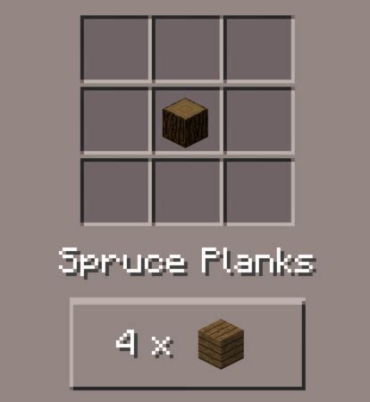 Spruce Planks: Minecraft Pocket Edition: CanTeach