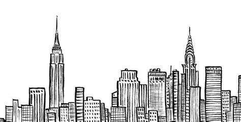 df907ff72483dcee2370f294fc9f03dc.jpg (736×373) | Line art design, Strichzeichnung kunst, Skyline ...