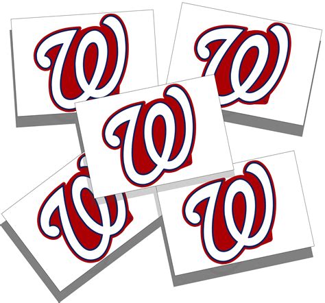 5 Pack MLB Vinyl Decal Sticker Set | 4 x 3 inch Heavy Duty Waterproof ...