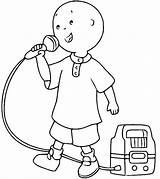 Caillou coloring Pages  ColoringLib sketch template