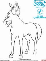Spirit Coloring Page  SPIRIT RIDING FREE Horse coloring Pages sketch template