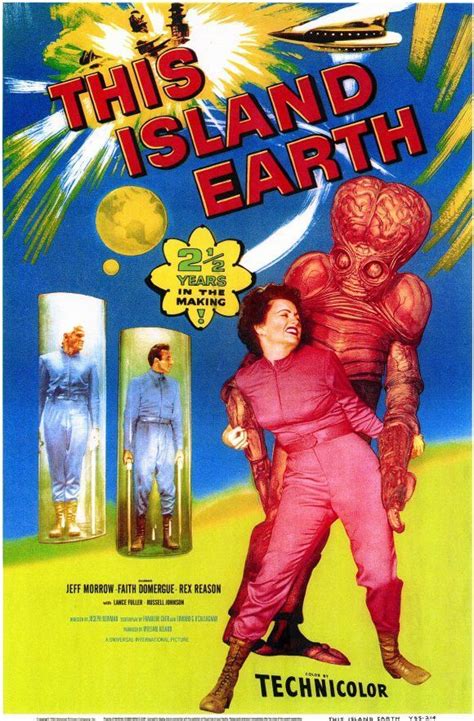 This Island Earth 11x17 Movie Poster (1954) Science Fiction Movie Posters, Classic Movie Posters ...