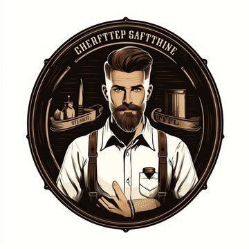 Barbershop vector logo design | Premium AI-generated vector