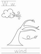 Wind Coloring Pages sketch template