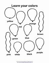Learn Your Colors By coloring Balloons – 1000 Books Before Kindergarten sketch template