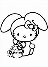Hello Kitty Easter Colouring 17QQcom  Coloring Home sketch template