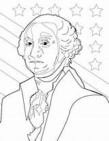 George Washington Coloring Page At GetDrawings  Free Download sketch template