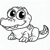Little Crocodile coloring Page  Download Print Or Color Online For Free sketch template