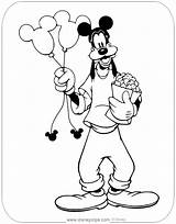 Goofy Coloring Pages Free Printable sketch template