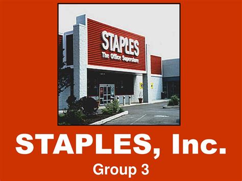 PPT - STAPLES, Inc. PowerPoint Presentation, free download - ID:6687136