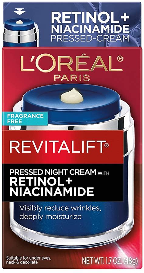 Revitalift Night Cream with Retinol & Niacinamide - Hydrate & Reduce ...