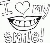 smile coloring page  coloringcom sketch template