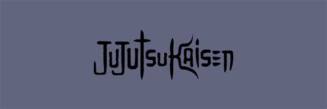 Jujutsu Kaisen Logo Font