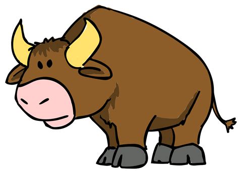 File:Bull cartoon 04.svg - Wikimedia Commons