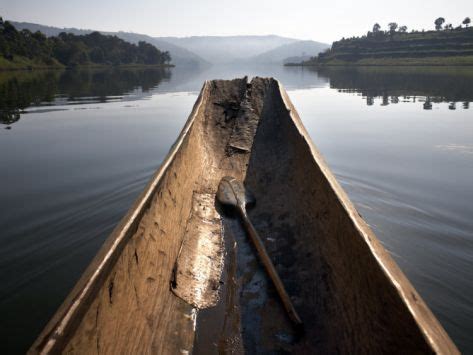 Dugout Canoe on Lake Bunyoni, Uganda, East Africa, Africa Photographic ...