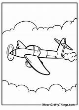 Free Airplane Coloring Pages To Print Out sketch template