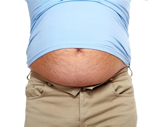 Fat Man With A Big Belly. Royalty Free Stock Images - Image: 35552979