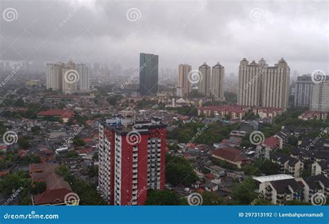 Skyline Picture on Afternoon in the Central Jakarta Stock Photo - Image ...