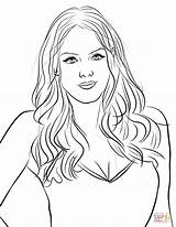 Elizabeth Gillies coloring page  Free Printable Coloring Pages sketch template