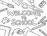 Welcome Coloring Pages sketch template