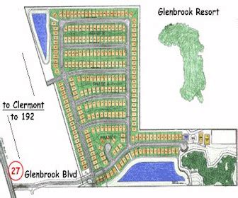 Resort Map | Glenbrook Resort | Florida