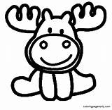 52 Moose Coloring Pages  ColoringPagesOnlycom sketch template