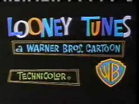 Looney Tunes WB logo (1960s) - YouTube