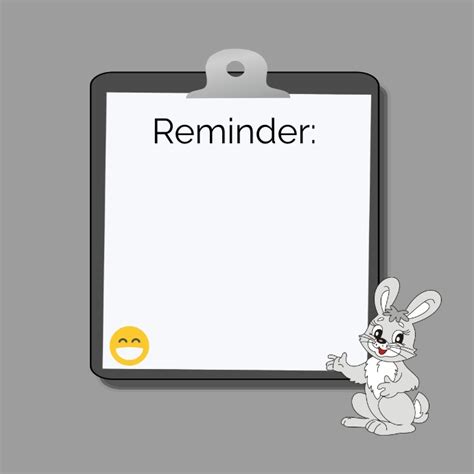 Copy of Reminder Template | PosterMyWall