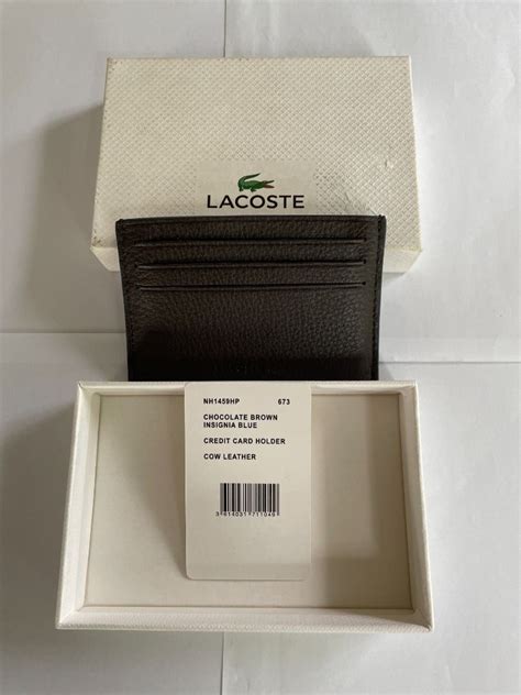 Lacoste Card Holder, Men's Fashion, Watches & Accessories, Wallets & Card Holders on Carousell