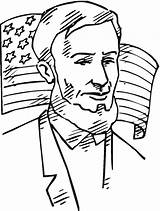 Abraham Lincoln Coloring Pages  Best For Kids sketch template