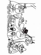 Moomin coloring pages sketch template