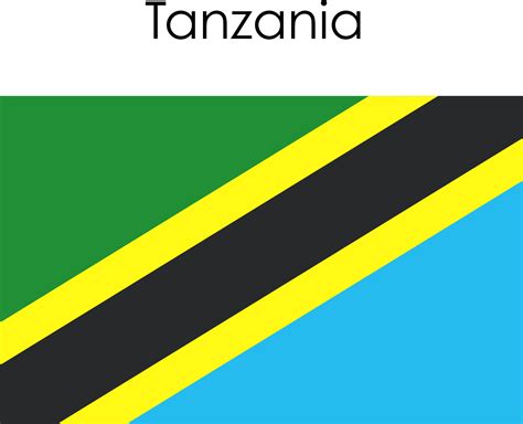 icono de la bandera nacional tanzania 6543256 Vector en Vecteezy