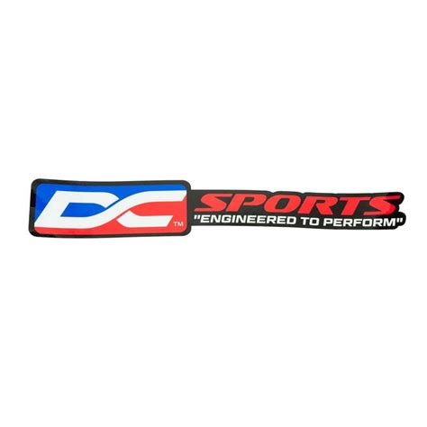 DC Sports "Engineered to Perform" Sticker