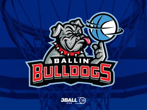 Ballin Bulldogs logo mascot design mascot mascot logo basketball sports logo sport logo sports ...