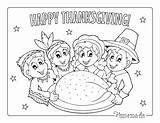 Thanksgiving Pilgrims Coloring Pages sketch template