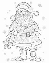 Premium Photo  A coloring Page Of santa claus With beard And Hat sketch template