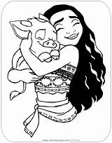 Moana Coloring Pages PDF Printables  Disneyclipscom sketch template
