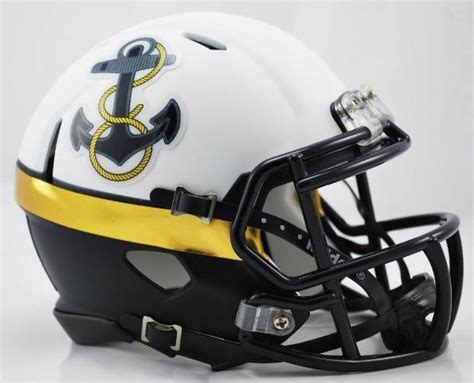 Navy Midshipmen Special 2012 Alternate Speed Mini Football Helmet | eBay