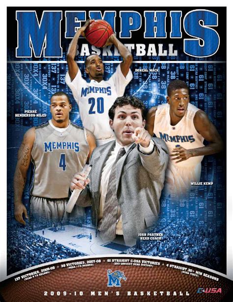 2009-10 Memphis Men's Basketball Media Guide by University of Memphis ...