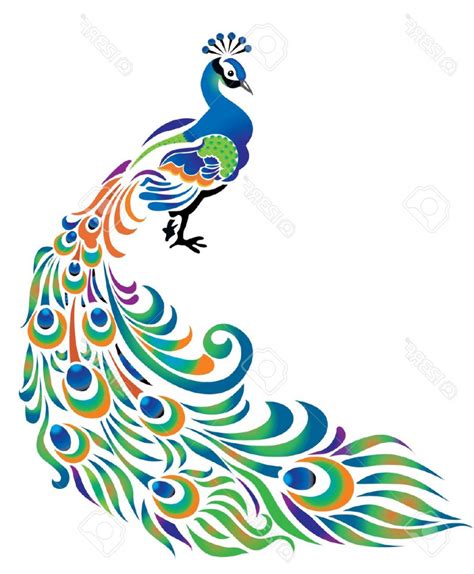 Easy Peacock Drawing at GetDrawings | Free download